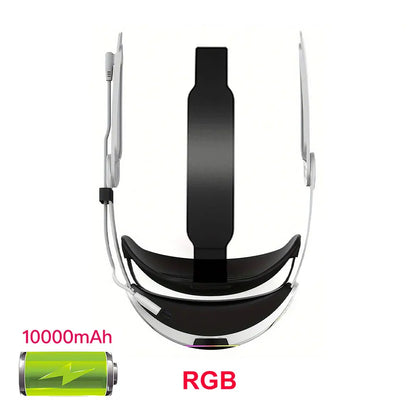 Head Strap Battery 10000mAh For Meta Quest 3/3S Elite Strap Replacement Adjustable Comfort PD18W Fast Charging VR Accessories