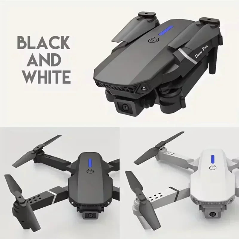 2024 New E88 Pro WIFI FPV Drone Wide Angle HD 4K 1080P Camera Height Hold RC Foldable Quadcopter Dron Helicopter Toys Gift