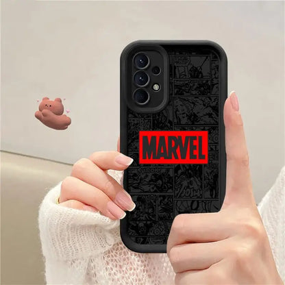 Marvel logotyp telefonfodral för Samsung Galaxy