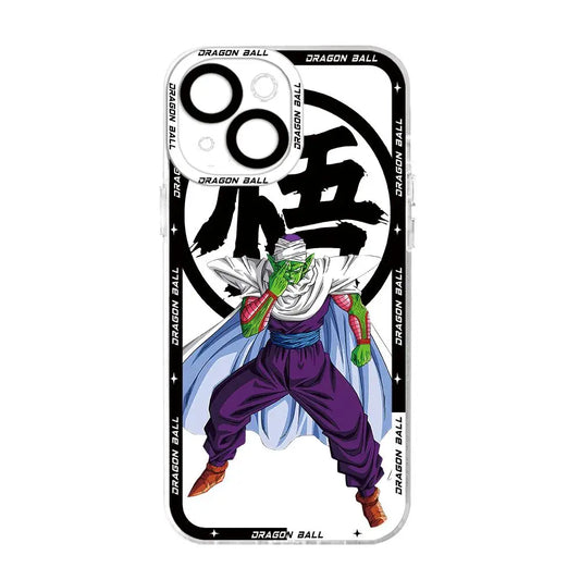 Anime Dragon Ball telefonfodral för Apple iPhone-modeller – Silikonskal för iPhone