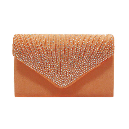 Dammode sidenbälte Clutch – Elegant Evening Prom Handväska.