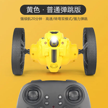 2025 New Remote Control Car Bounce Wifi With Camera Charging Stunt Dump Racing Children'S Toy Boy 2.4g Stunt Car