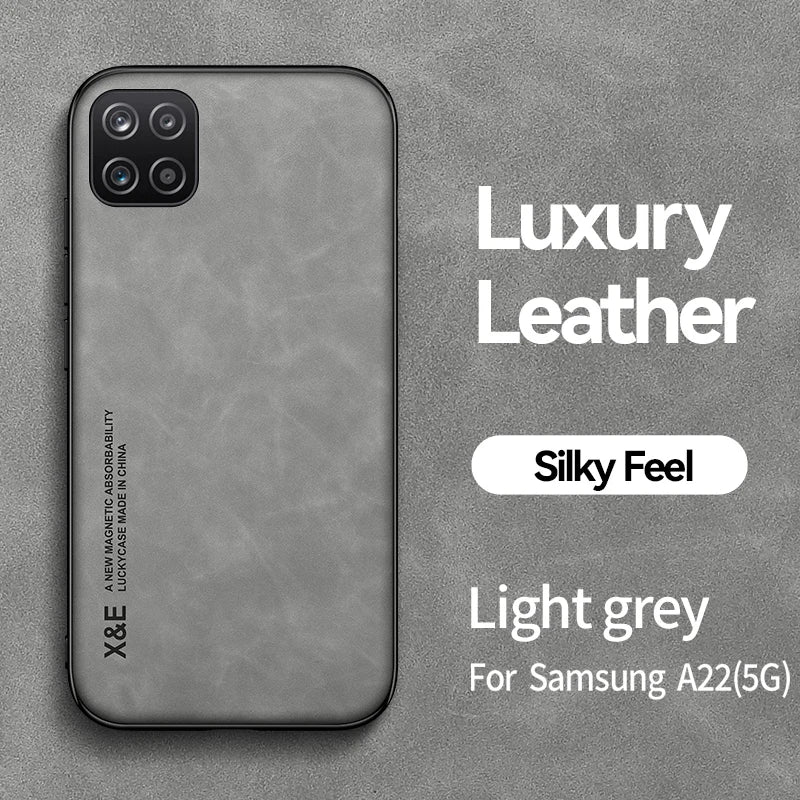 Silicone Shockproof Leather Case for Samsung