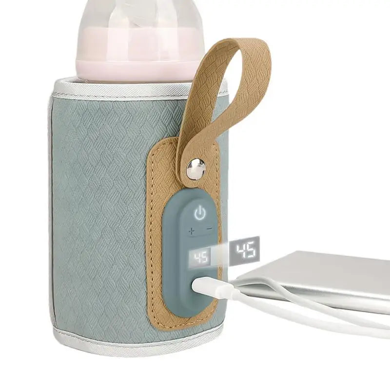 USB Baby Milk Warmer – Portable Travel Heater for Baby Bottles, Outdoor Use