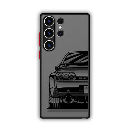 Sport Car Gtr Cover Matte Phone Case for Samsung Galaxy