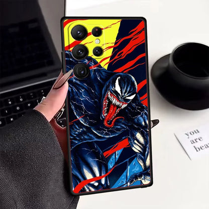 Avengers Venom Hulk Black Telefonfodral – Kompatibel med Samsung Galaxy