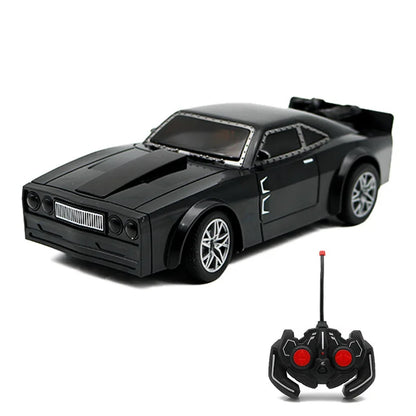 RC Cars Hellcat Batman Tank – RC Drift Car med LED-ljus, anpassningsbar design, fjärrkontroll för vuxna och barn, idealisk julklapp