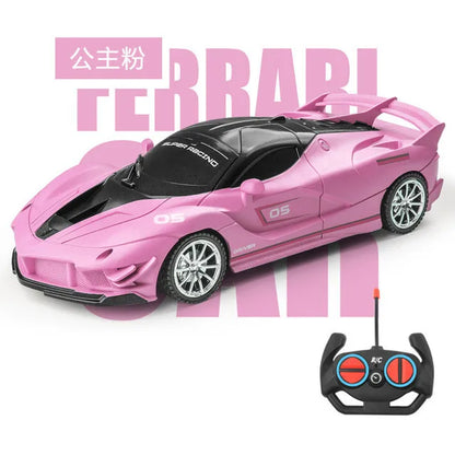 LED Light RC Car Toy 1/18  2.4G Radio Remote Control Cars High Speed Sports Car Stunt Drift Racing Car Toys For Boys Children