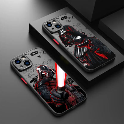 Stars Wars Cool Hero Soft Phone Case for Apple iPhone