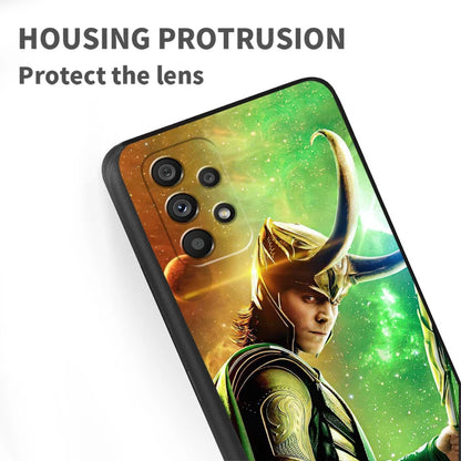 Loki Wanda Svart Telefonfodral För Samsung