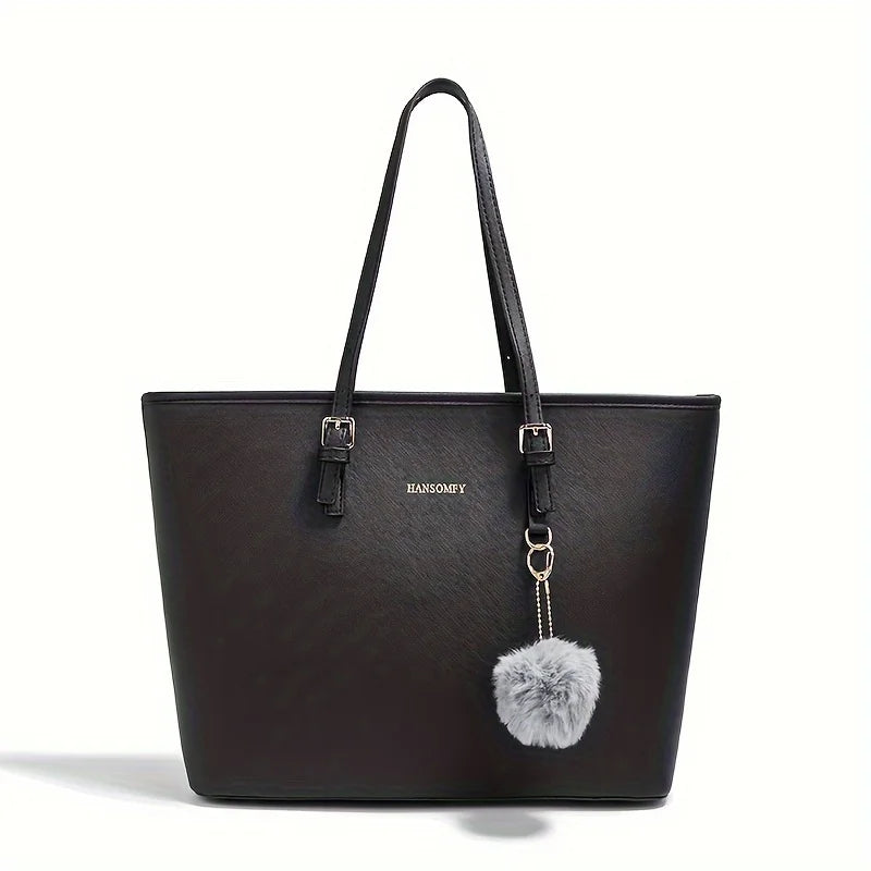 Valentine's Day Gift: PU Leather Tote and Wallet Set