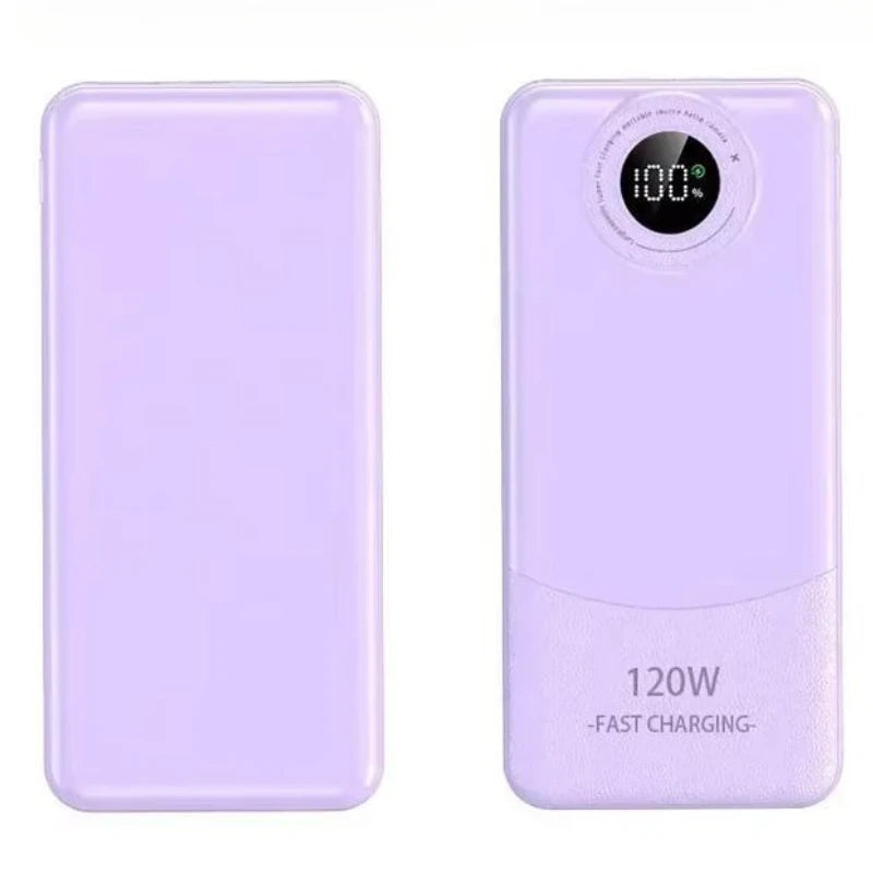 10000/20000mAh Ultrastor kapacitet 120W Supersnabb laddning Power Bank