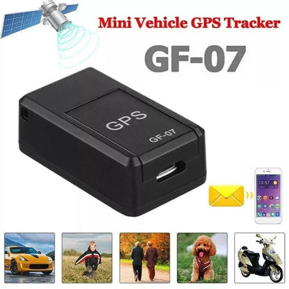 GF-07 Mini GPS Tracker Bilspårare Realtidsspårningsenhet Magnetfäste Stöldskydd SIM Meddelande Positioner Anti-lost Locator