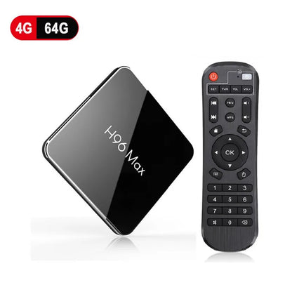 IR-fjärrkontroll för Android TV Box H96 max/tX3/X96/X88/HK1 MAX/H40/MX1/TX6S/MX10PRO/T95/QBOX Ersättningsfjärrkontroll