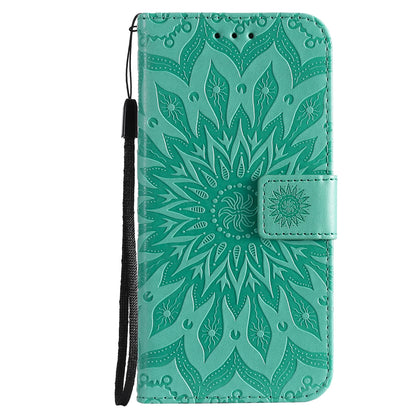 Green Leather Phone Book Cover Flower Honor