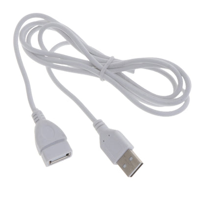 White USB Extension Cable Extender A Male to Female 1.5M 5ft