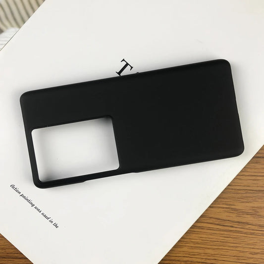 Black Ultra thin Hard Phone Case For vivo iQOO