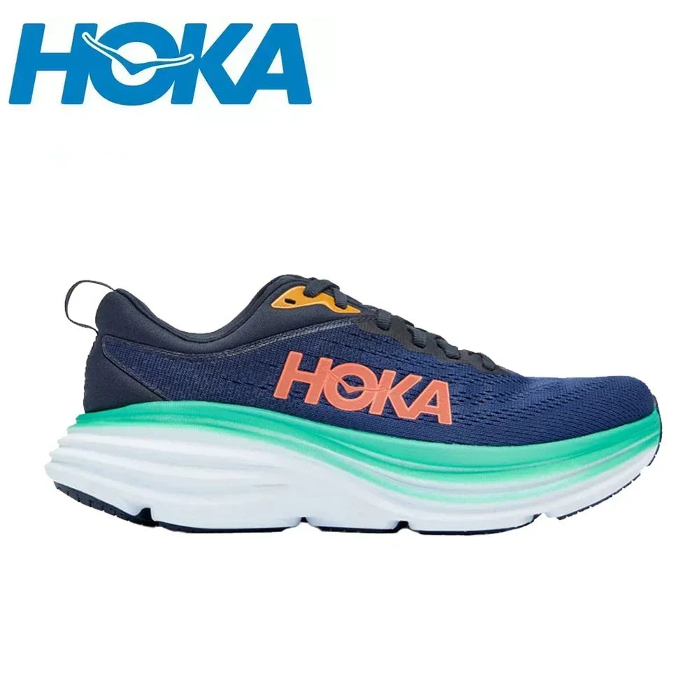 Hoka One Bondi 8 Road löparskor mörkblå