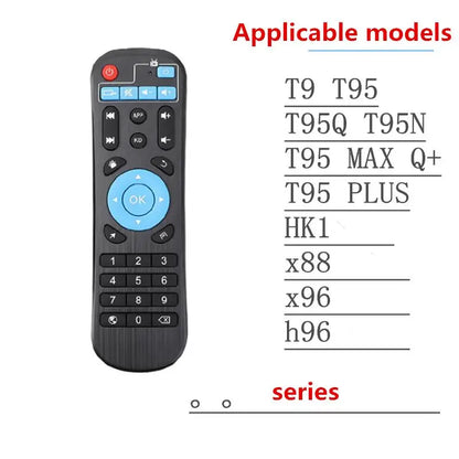 IR Remote Control For Android TV Box H96 max/tX3/X96/X88/HK1 MAX/H40/MX1/TX6S/MX10PRO/T95/QBOX Replacement Remote Controller