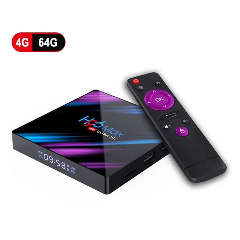 IR-fjärrkontroll för Android TV Box H96 max/tX3/X96/X88/HK1 MAX/H40/MX1/TX6S/MX10PRO/T95/QBOX Ersättningsfjärrkontroll