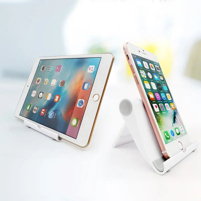 Portable Foldable Desk Phone Holder for IPhone 12 13 14 Smartphone Tablet Desktop Phone Stand Accessories