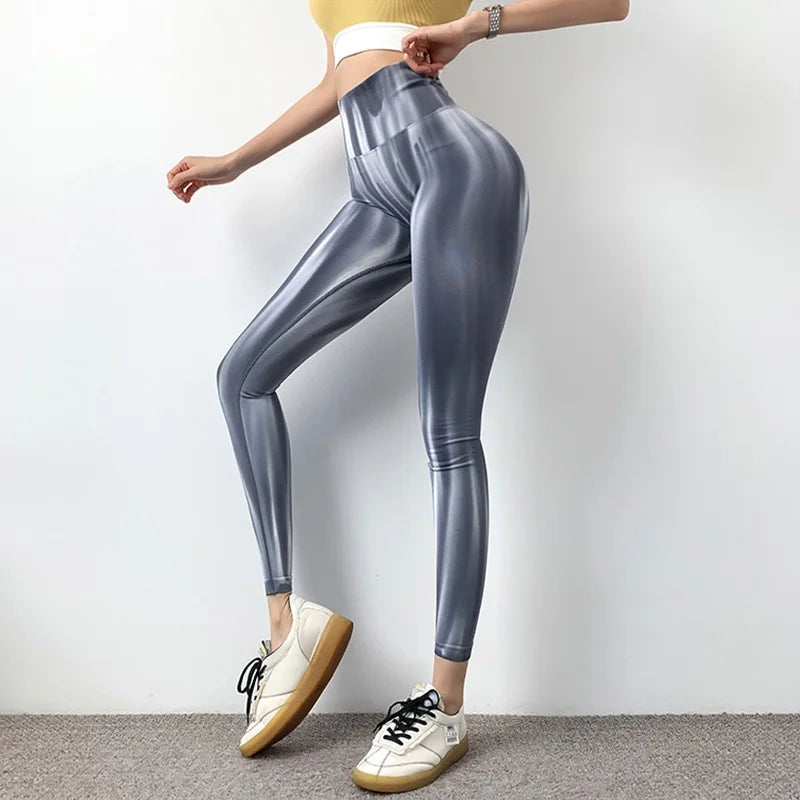 Women's High Waist Seamless Yoga Leggings