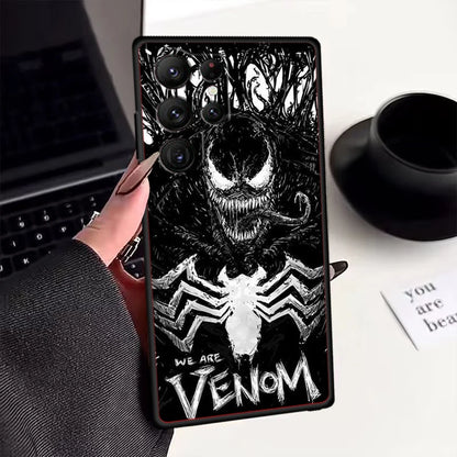 Avengers Venom Hulk Black Telefonfodral – Kompatibel med Samsung Galaxy