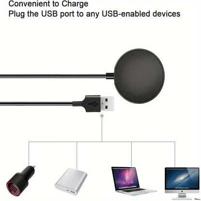 Fast Wireless PD USB Charging Cable Cord Stand Dock Charger Adapter For Samsung Galaxy Watch 6 Watch5 Pro Watch 5 4 3 44mm 40mm