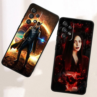 Marvel Loki Wanda Case For Samsung