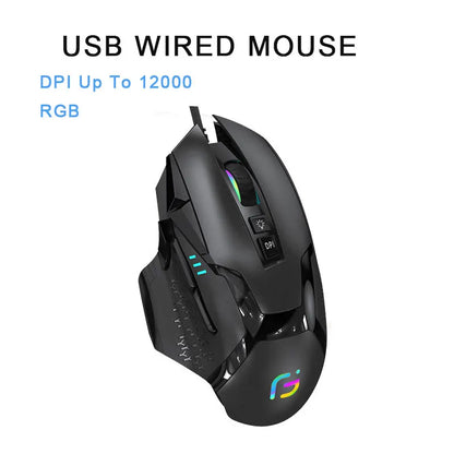 Bluetooth 4.0 5.0 2.4G Wireless Rechargeable DPI Up 4000 Wired Gaming Mouse Silent Ergonomic Computer For Macbook Laptop Office