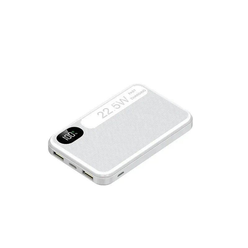 Mini Power Bank 10000mAh med supersnabbladdning PD22.5W och digital display