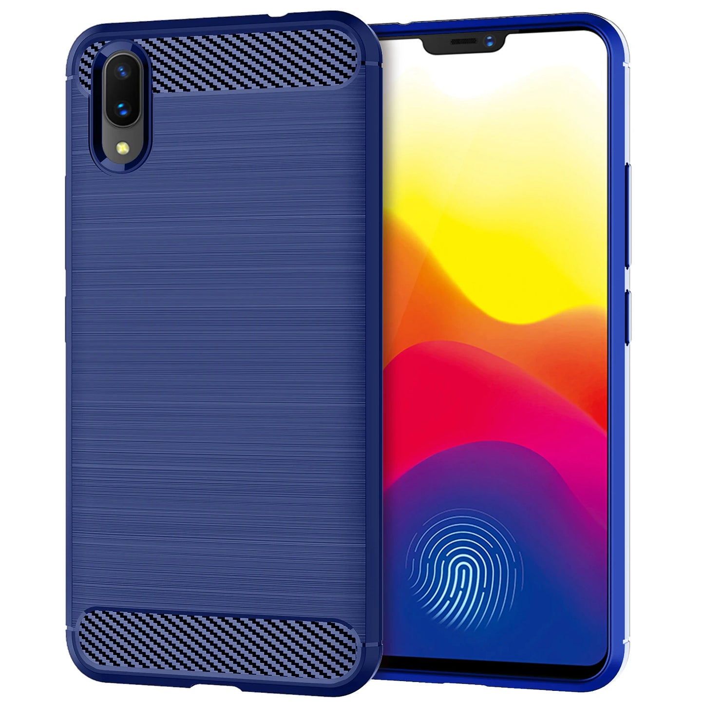 Blue fashion mobile shell