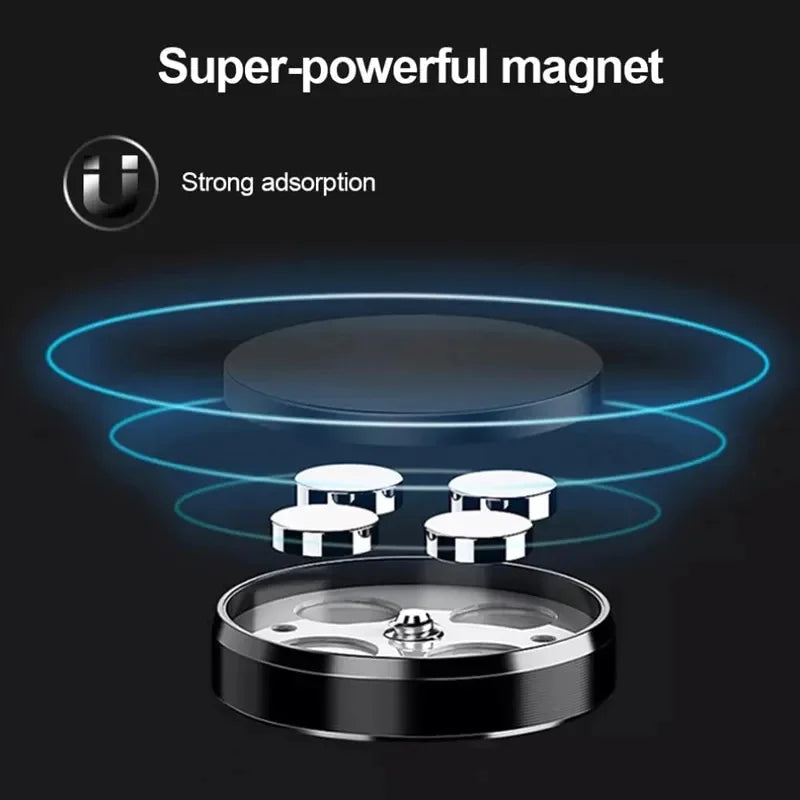 Magnetisk biltelefonhållare Magnetmonteringsfäste Stick på bilens instrumentbräda vägg Mobilt cellstöd i bil för iPhone Samsung Xiaomi