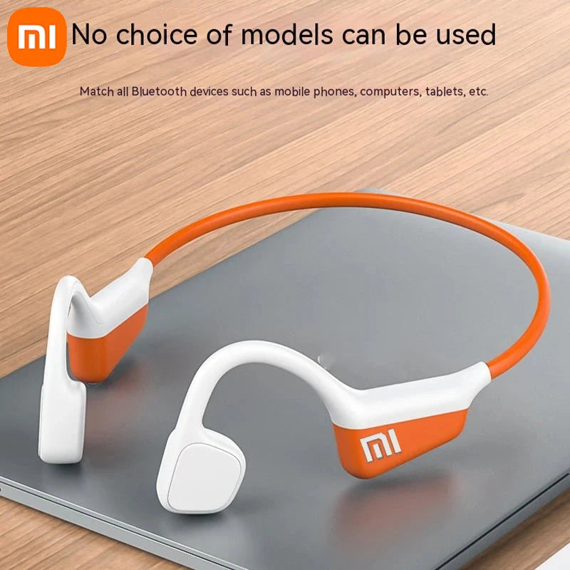 XIAOMI Wireless A20 Nackbandshörlurar Bluetooth Sporthörlurar Benledning Vattentät Headset Touch Control Med Mic-hörlurar