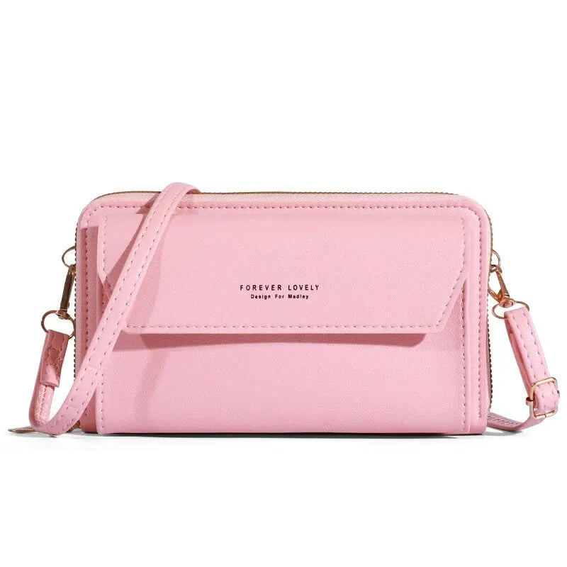 2023 New Crossbody Bag for Women – Summer Small Market Simple One Shoulder Bag for Mobile Phone, Double Layer Casual Small Body Bag.