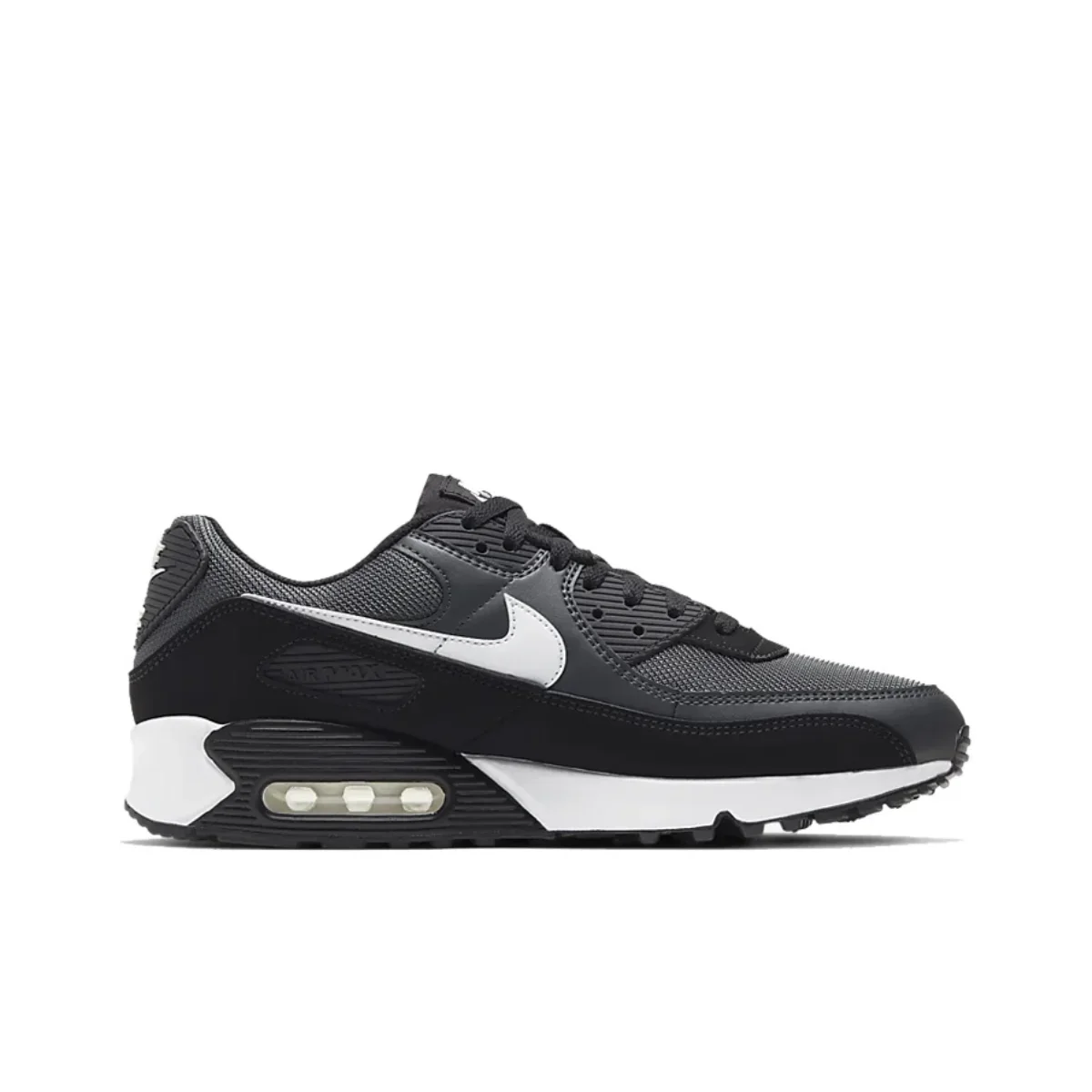 Nike Air Max 90 Neutral Low Top löparskor Svartvitt