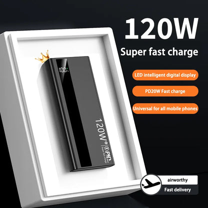 "Xiaomi 200000mAh 120W High Capacity Digital Display Fast Charging Power Bank