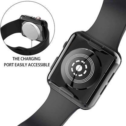 Skärmskydd för Apple Watch Case Ultra 2 49 41 44 40 45 42mm TPU Bumper Cover Tillbehör för iWatch Series 10 9 8 7 SE 6 4