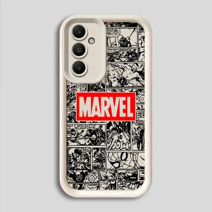 Marvel logotyp telefonfodral för Samsung Galaxy