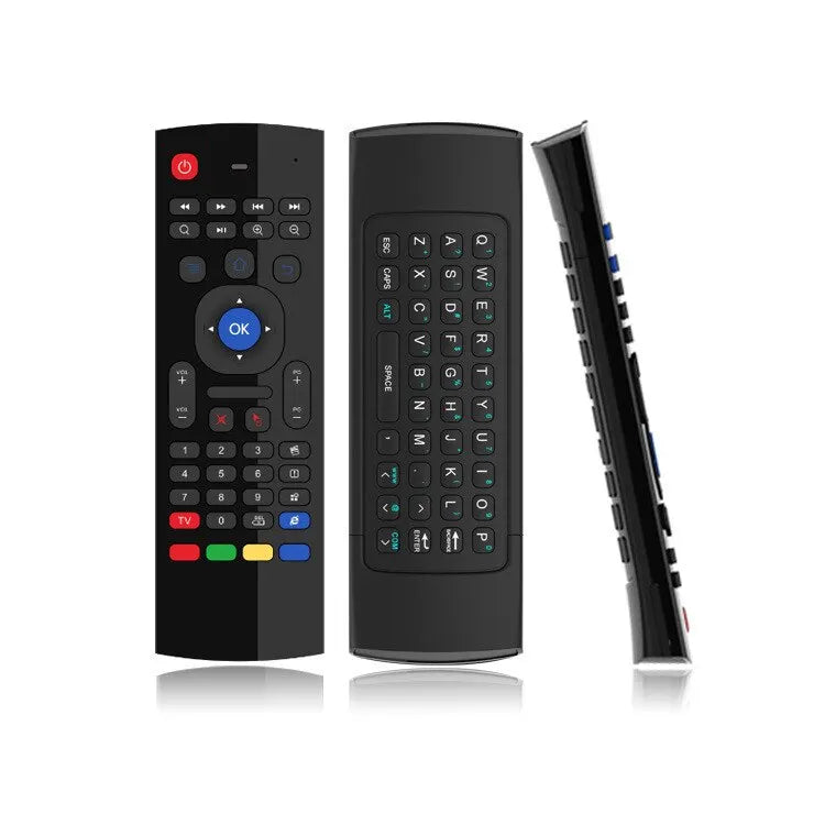 MX3 Air Mouse Mini Keyboard Wireless Remote 2.4G Multifunctional Fly Mouse with Infrared Learning for Android Smart TV Box