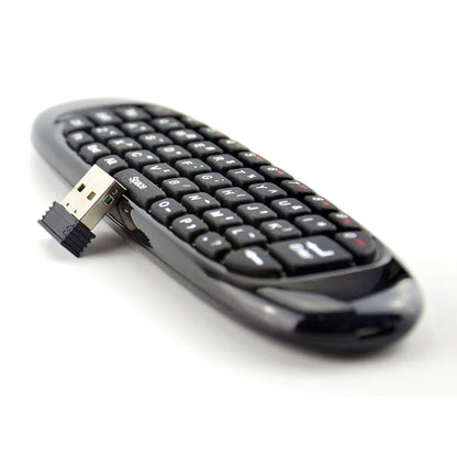 C120 Air Mouse 2.4G RF Smart Remote Control 7 Color Backlight English Wireless Keyboard for Android Smart TV Box