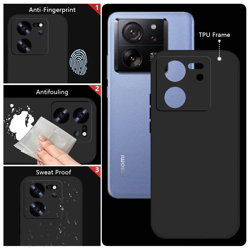 Mjukt silikonskydd Coque telefonfodral för Xiaomi Redmi Note