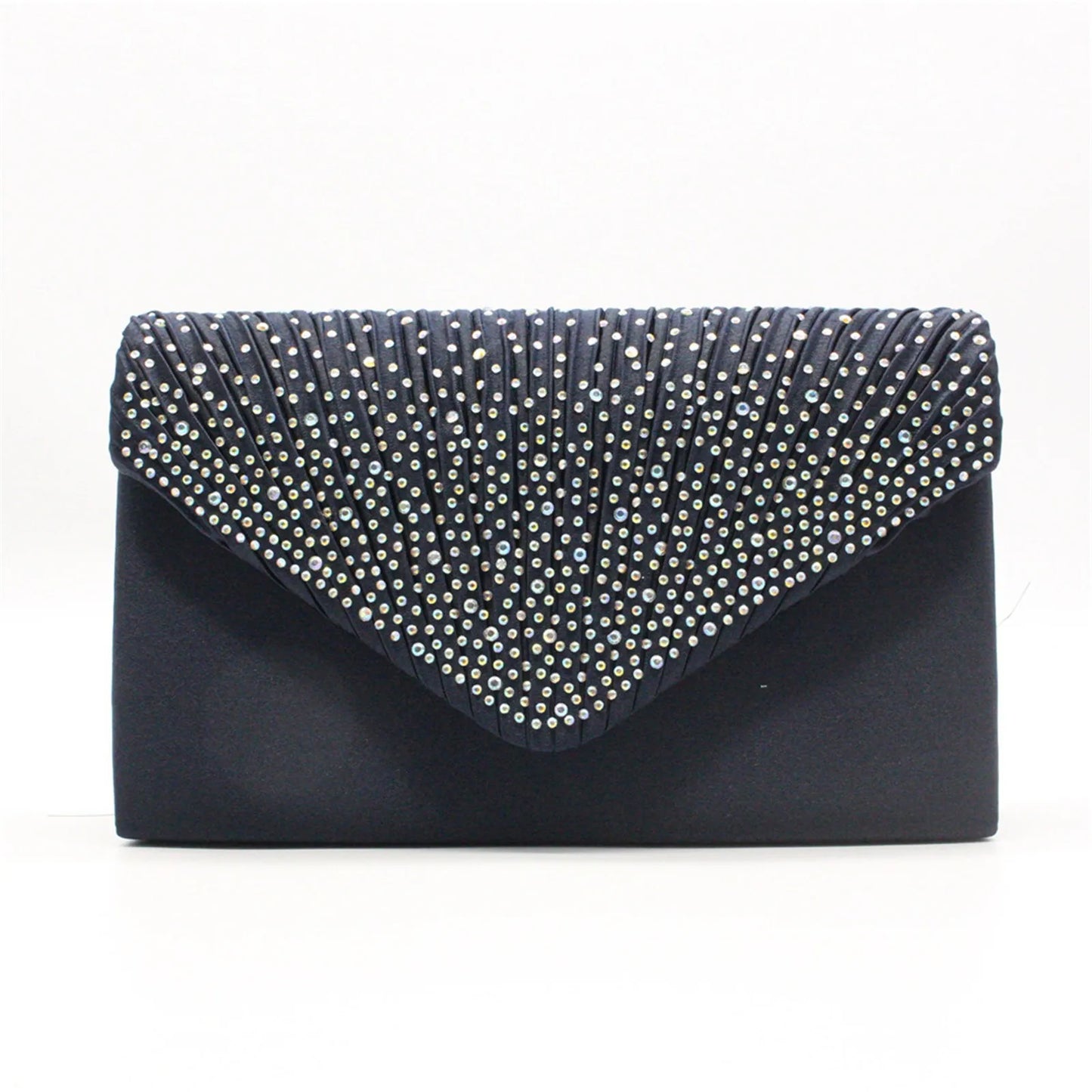 Women's Fashion Silk Belt Clutch – Elegant Evening Prom Handbag Purse.