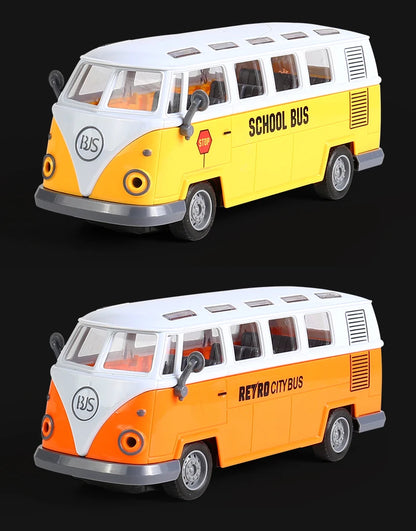 Remote Control Tour Bus – 4CH Double Decker Sightseeing Bus, Simulated Ambulance & School Bus Model, RC Electric Vehicle Toys