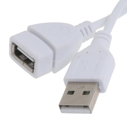 White USB Extension Cable Extender A Male to Female 1.5M 5ft