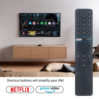 XMRM-19 360℃ Bluetooth Voice Remote Control for Xiaomi Mi TV Android 4K P1 Q1 Smart TV Fit for L32M6-6AEU L43M6-6AEU  L75M6-ESG