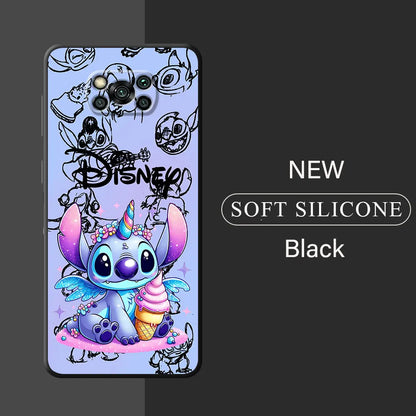 Disney Stitch Phone Case for Xiaomi Mi 11 Lite 12T 11T Pro 10T 12 13 5G 13 14 Pro 13 12 Lite 12X Silicone Cover