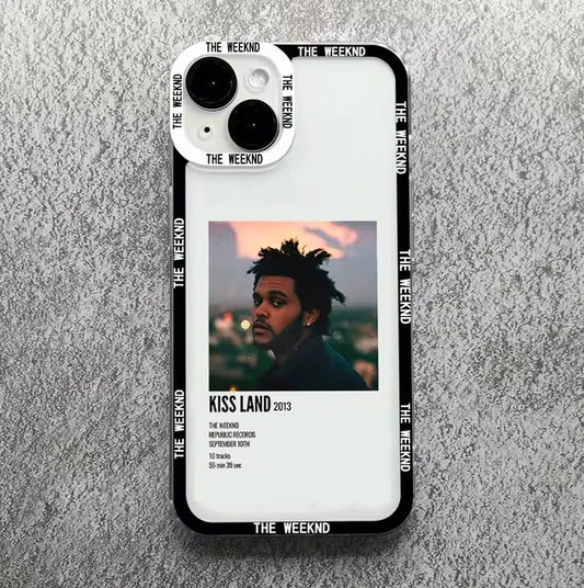 Soft Silicone Phone Case with The Weeknd Design for Redmi Models