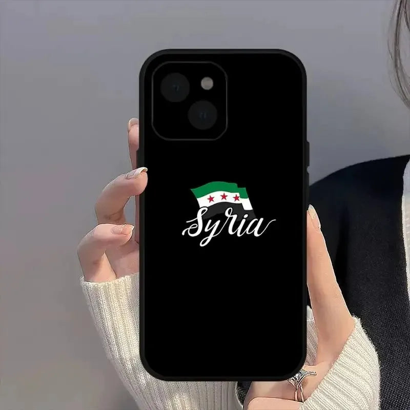 Syrian Revolution Flag Fodral för iPhone: Funda