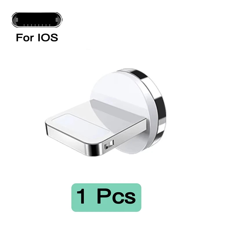 7pin Magnetic Tips NNBILI Magnetic Cable Type C Micro USB Magnet Replacement Part Fast Charging Magnet Adapter Tips for iPhone